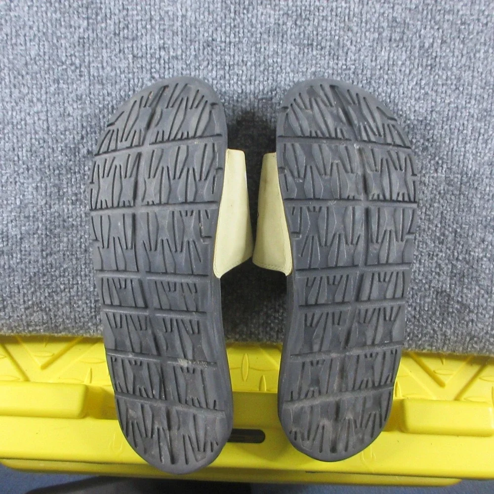 New Orleans Saints Slides Mens 10 Black NFL Football Nike Team Sandals
